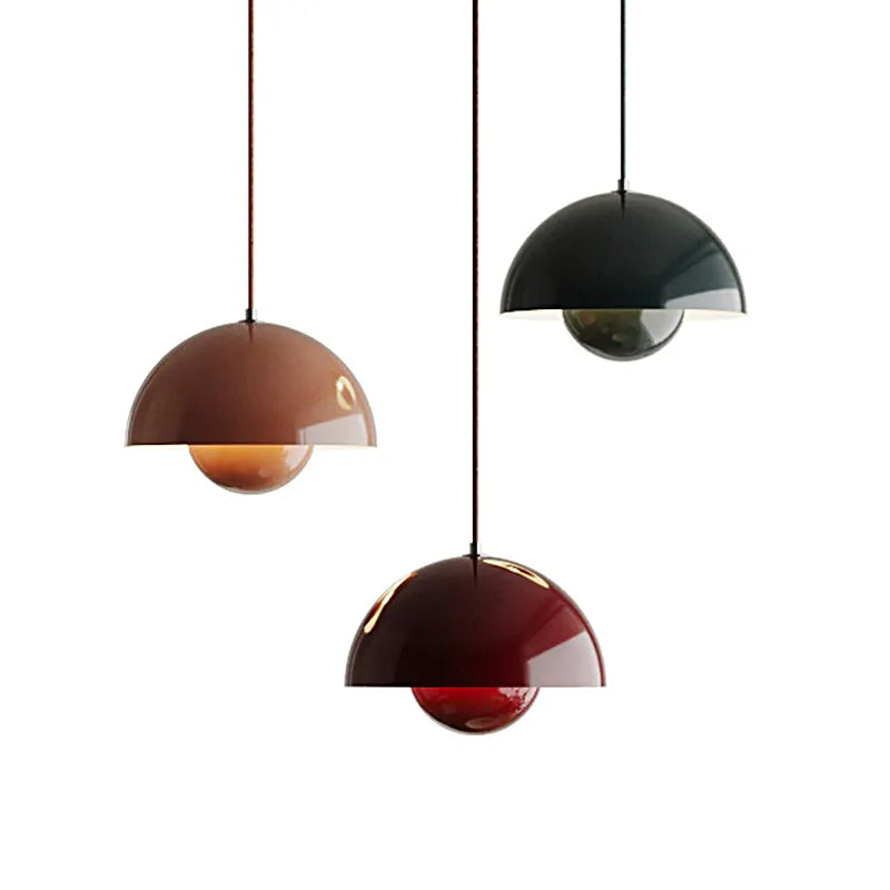 ElegantBloom - Flower Pot Pendant Lamp