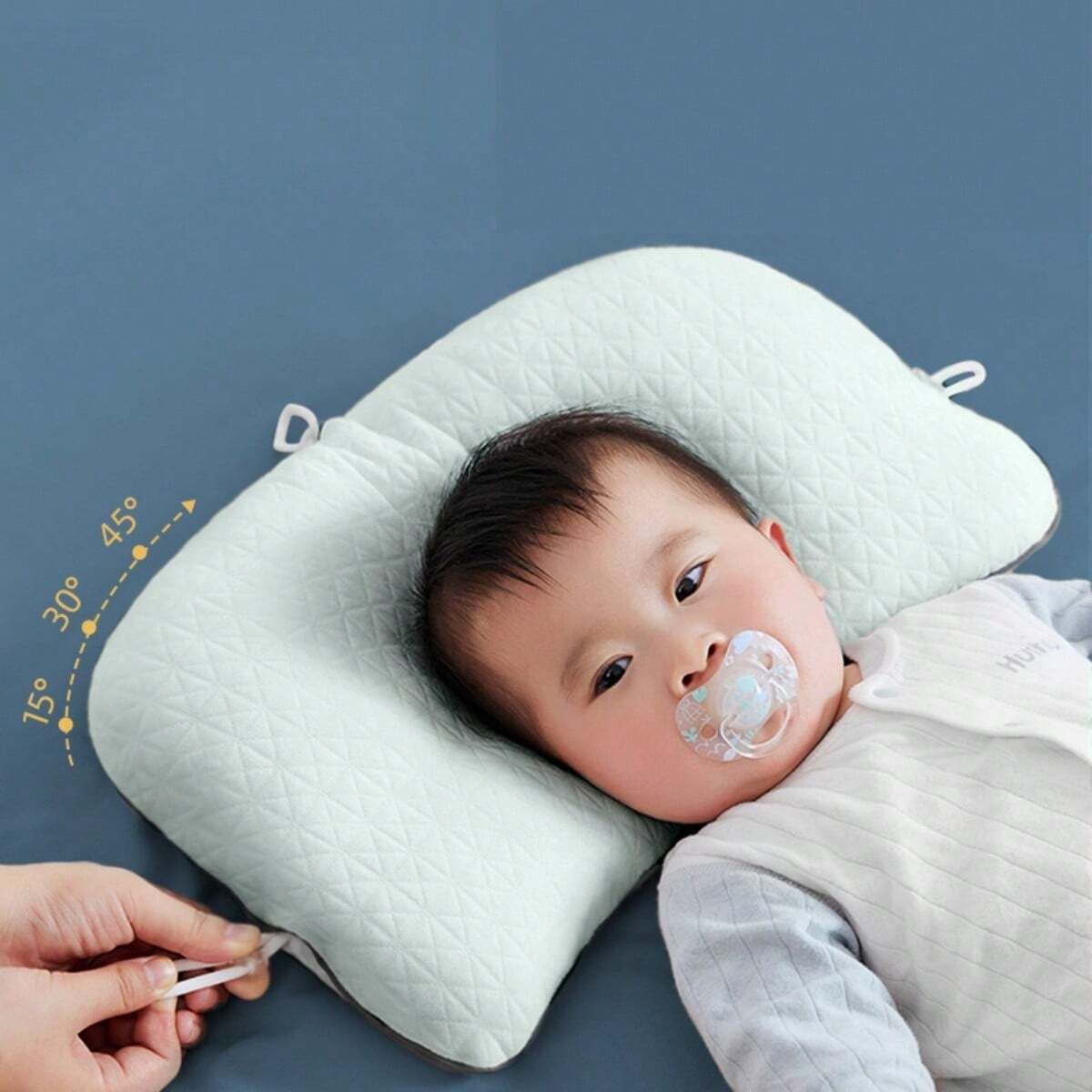 Baby Pillow for Flat Head with Ergonomic Support