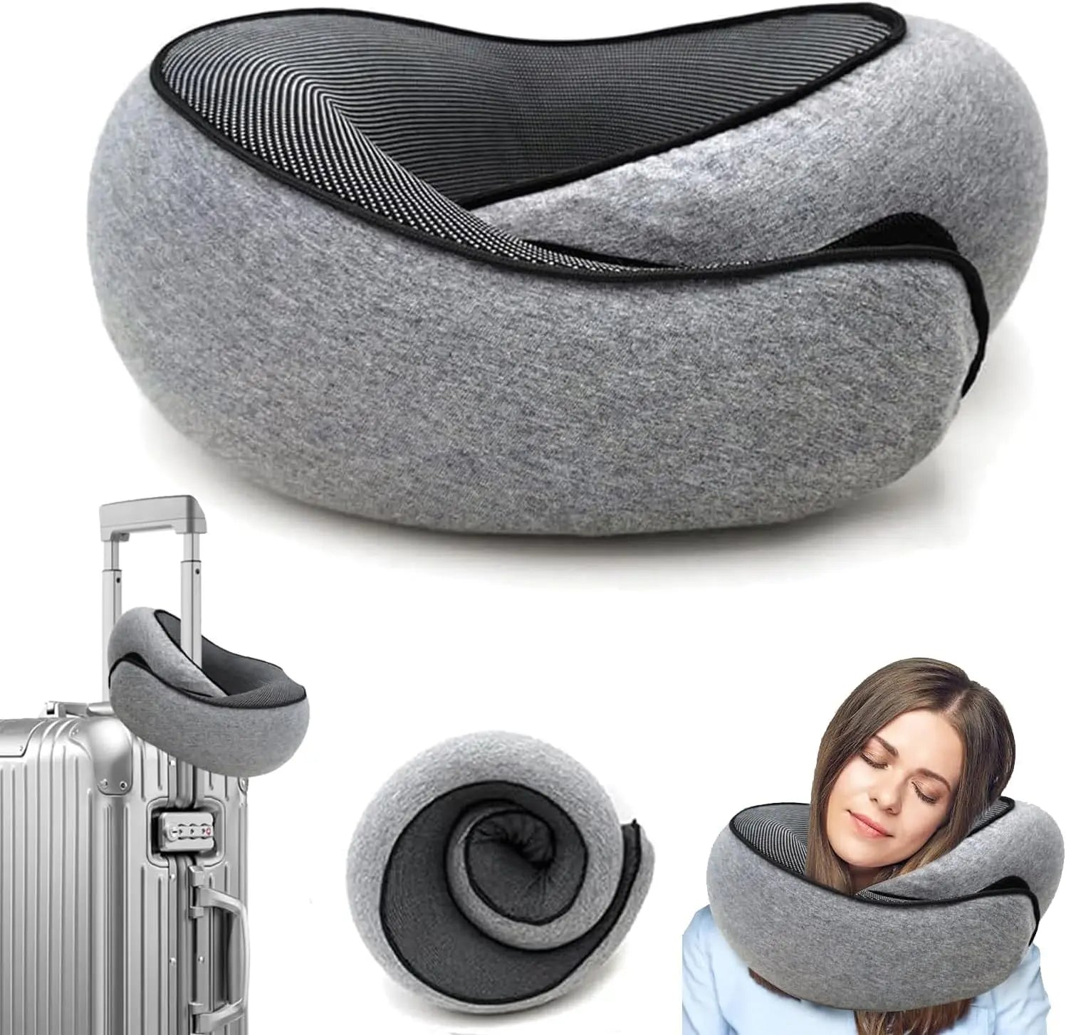 Memory Foam Neck Travel Pillow