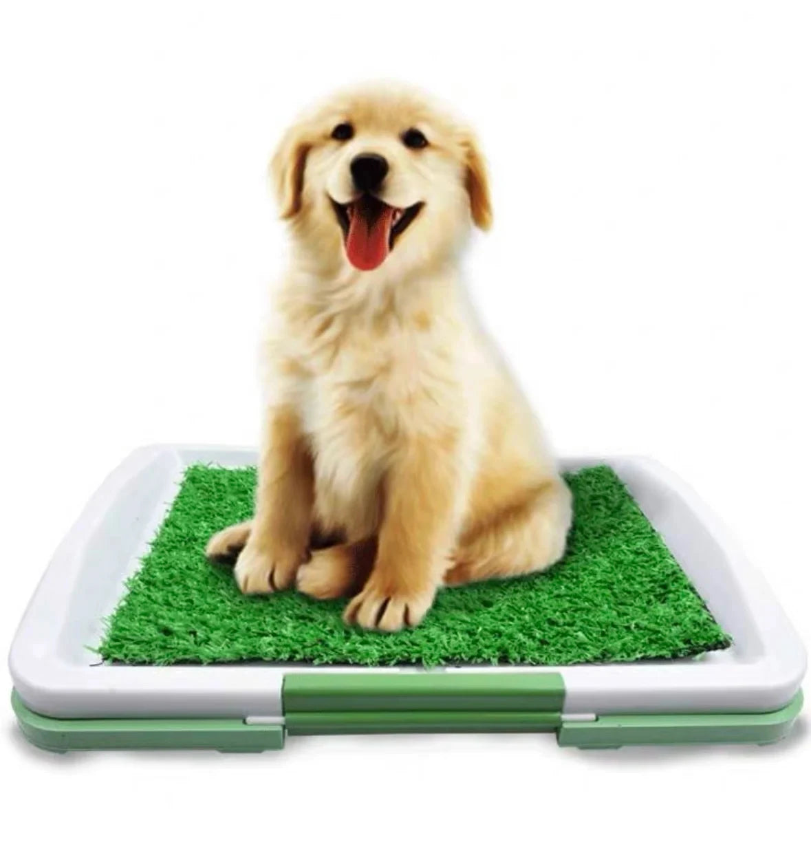 Dog Toilet With Artificial Turf – Non-Slip Mat For Indoor And Outdoor Use