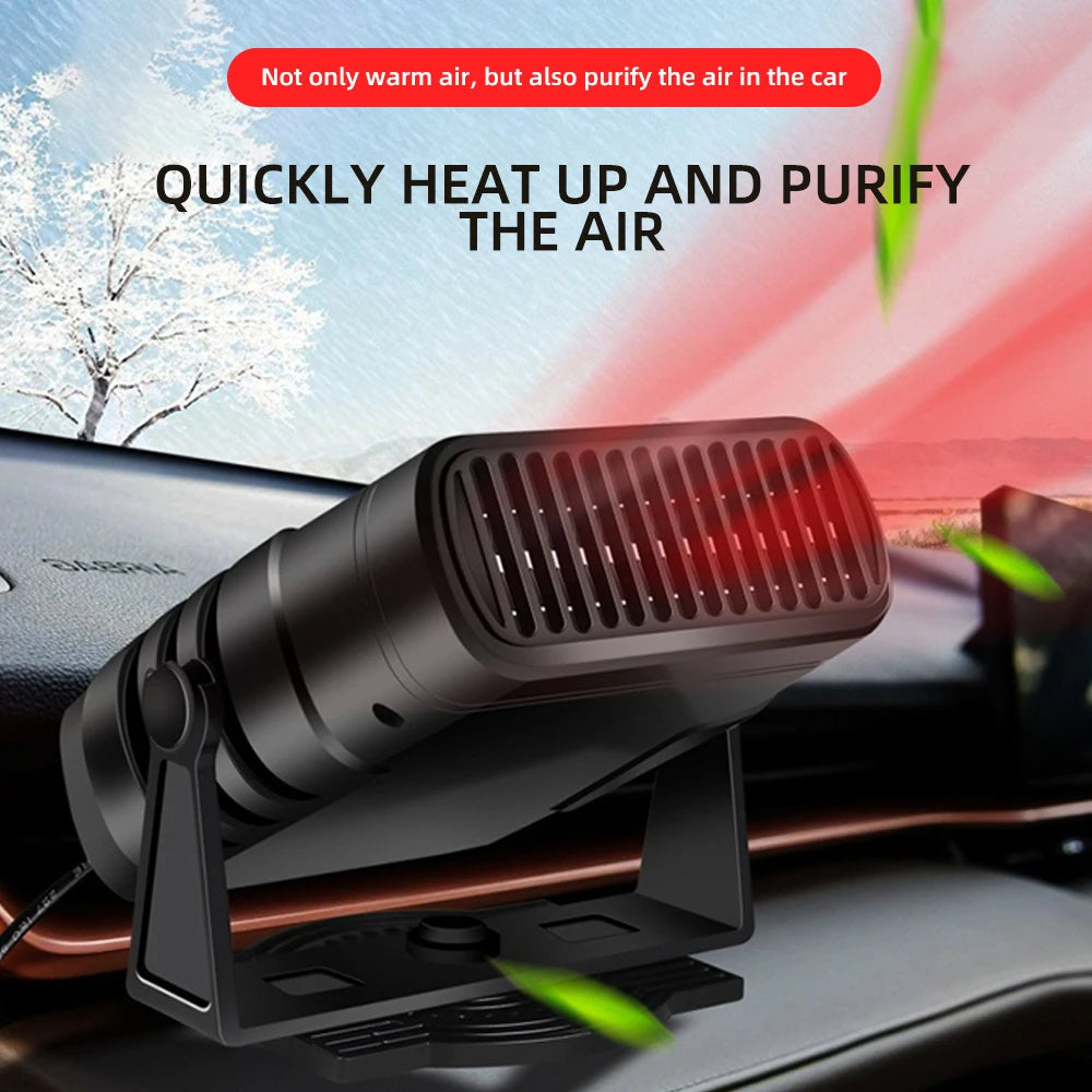 Car Heater – Defrost, Heat & Cool with Powerful 12V Efficiency