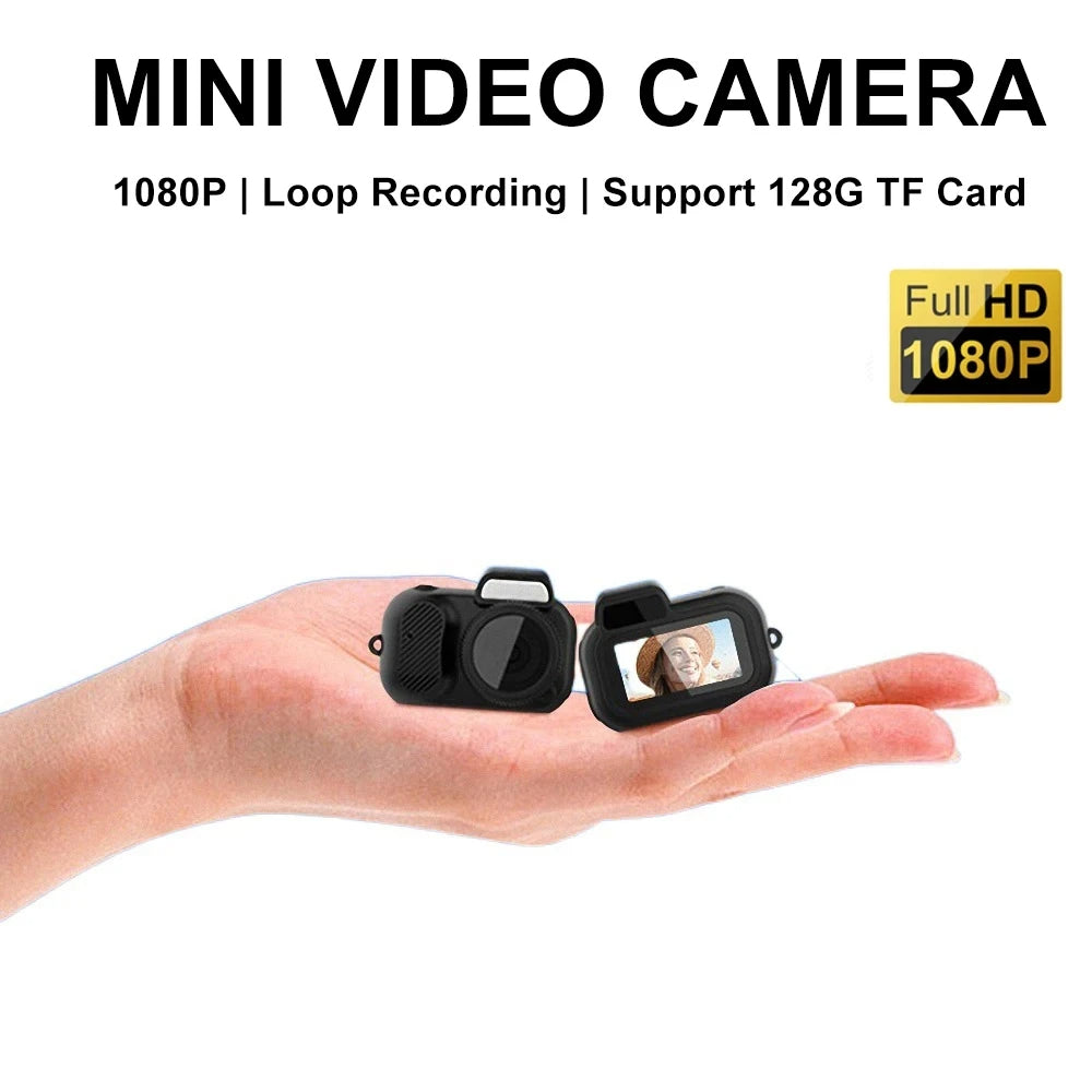Portable Mini Vintage Camera 1080P