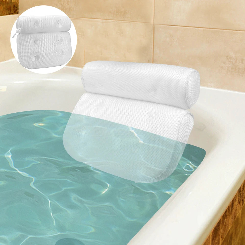 Bathtub Cushion-Bath Pillow for Tub Support Neck