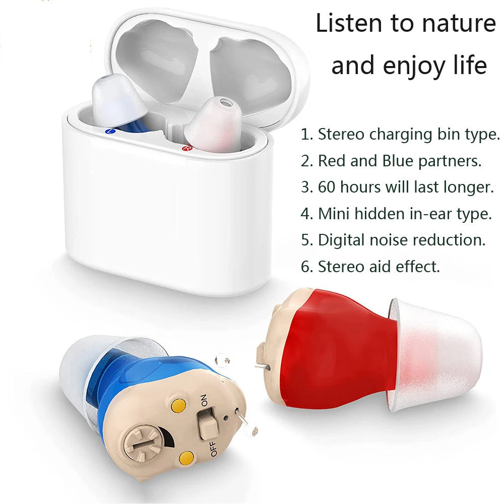 Rechargeable Invisible Hearing Aids