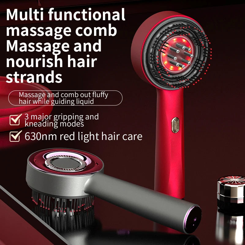 3-in-1 Red Light Scalp Massager