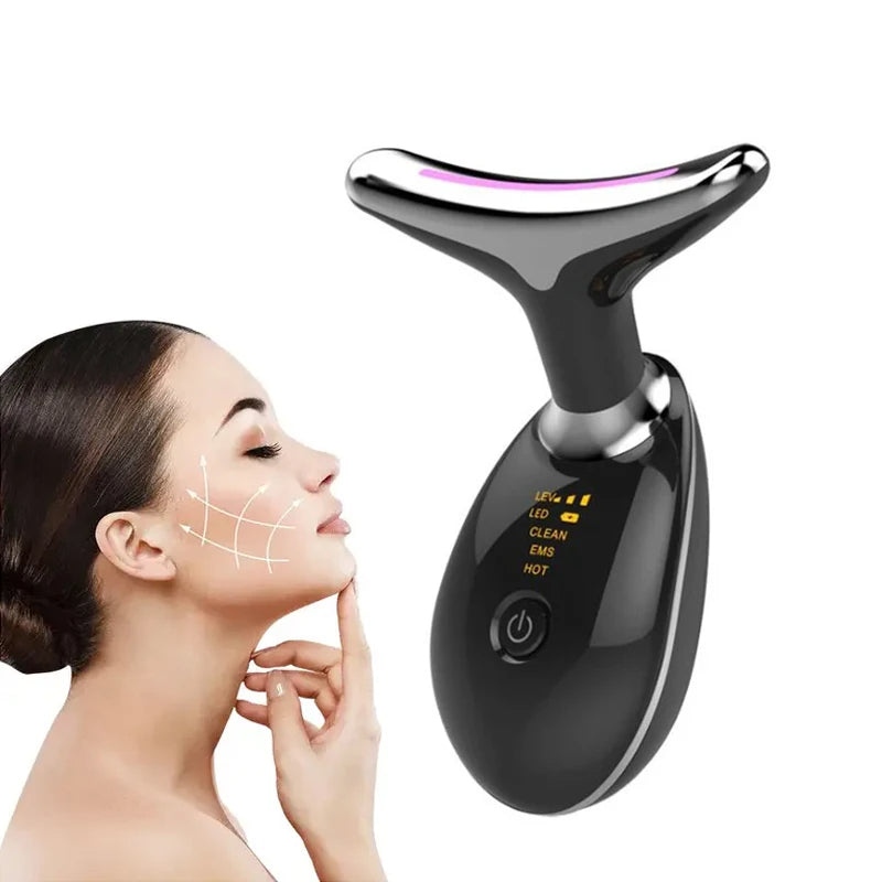 LED Face & Neck Lifting Massager