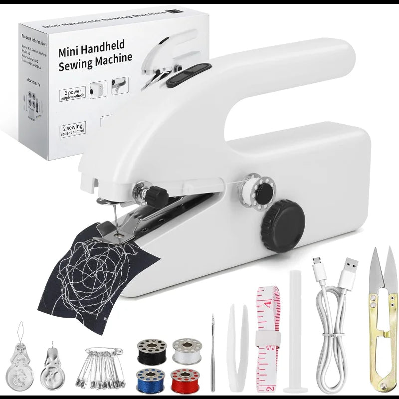 Mini Handheld Sewing Machine – Electric & Easy to Use