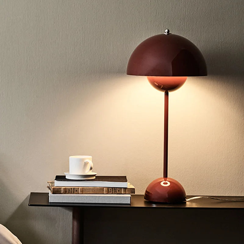 Minimalist Flowerpot Portable Mushroom Table Lamp