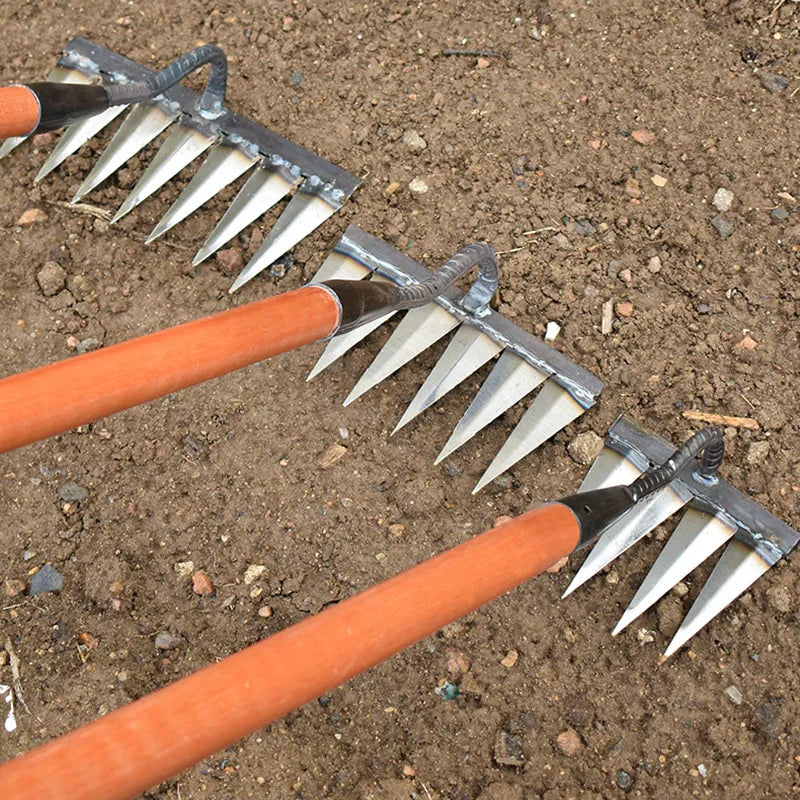Versatile Handle Rakes For Lawn