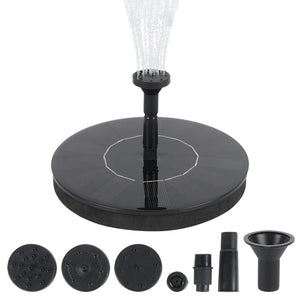 Solar Powered Garden Water Fountain