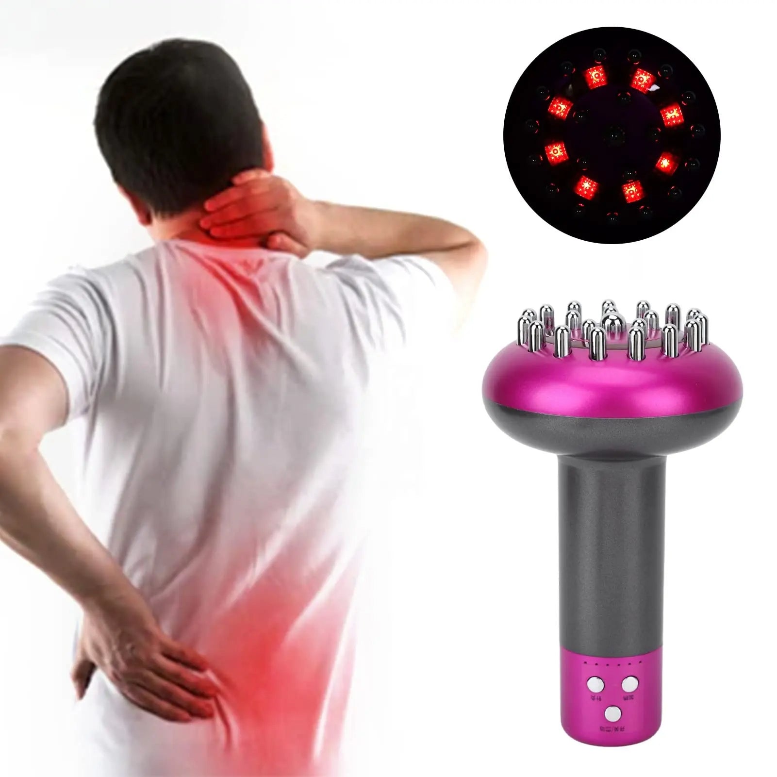 Microcurrent Therapy Massager: EMS, Heat, Guasha, Detox & Slimming