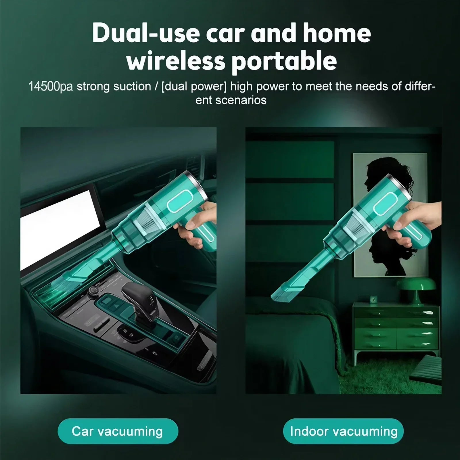 Portable Home And Car Vacuum