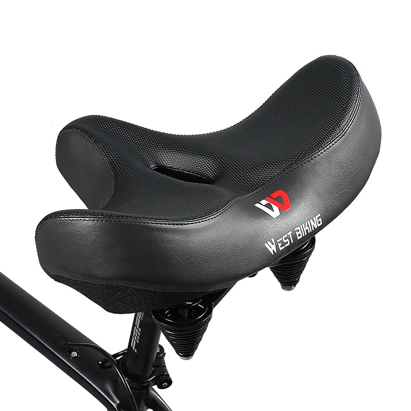 PainFreePedal - Wide Bicycle Saddle for Maximum Comfort