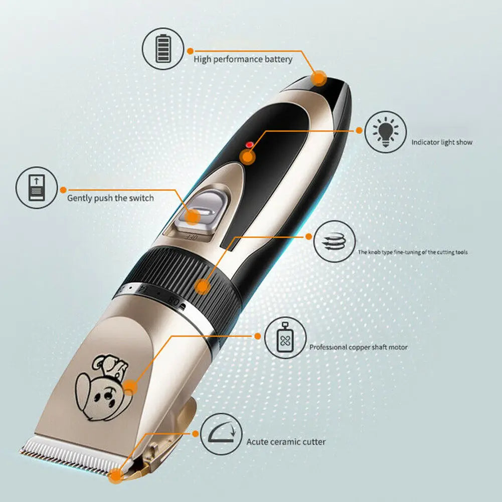 Low Noise Pet Grooming Clipper