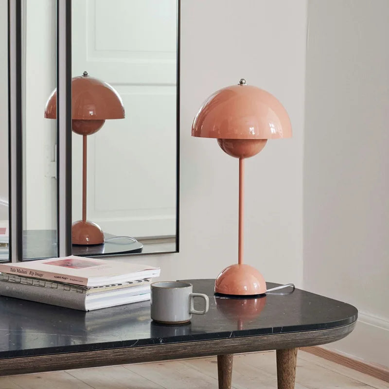 Minimalist Flowerpot Portable Mushroom Table Lamp