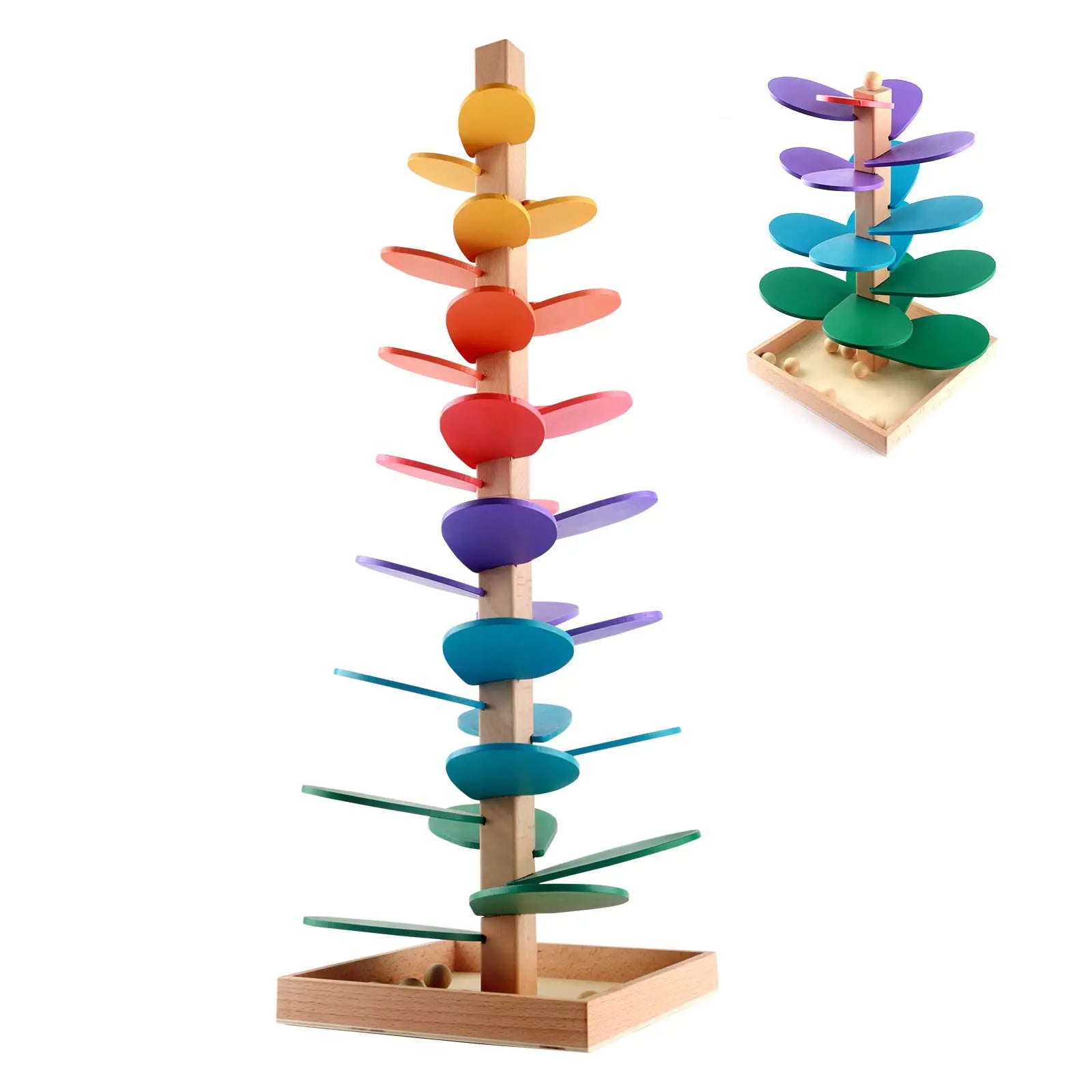 Rainbow Sound Tower for Sensory Play and Interaction