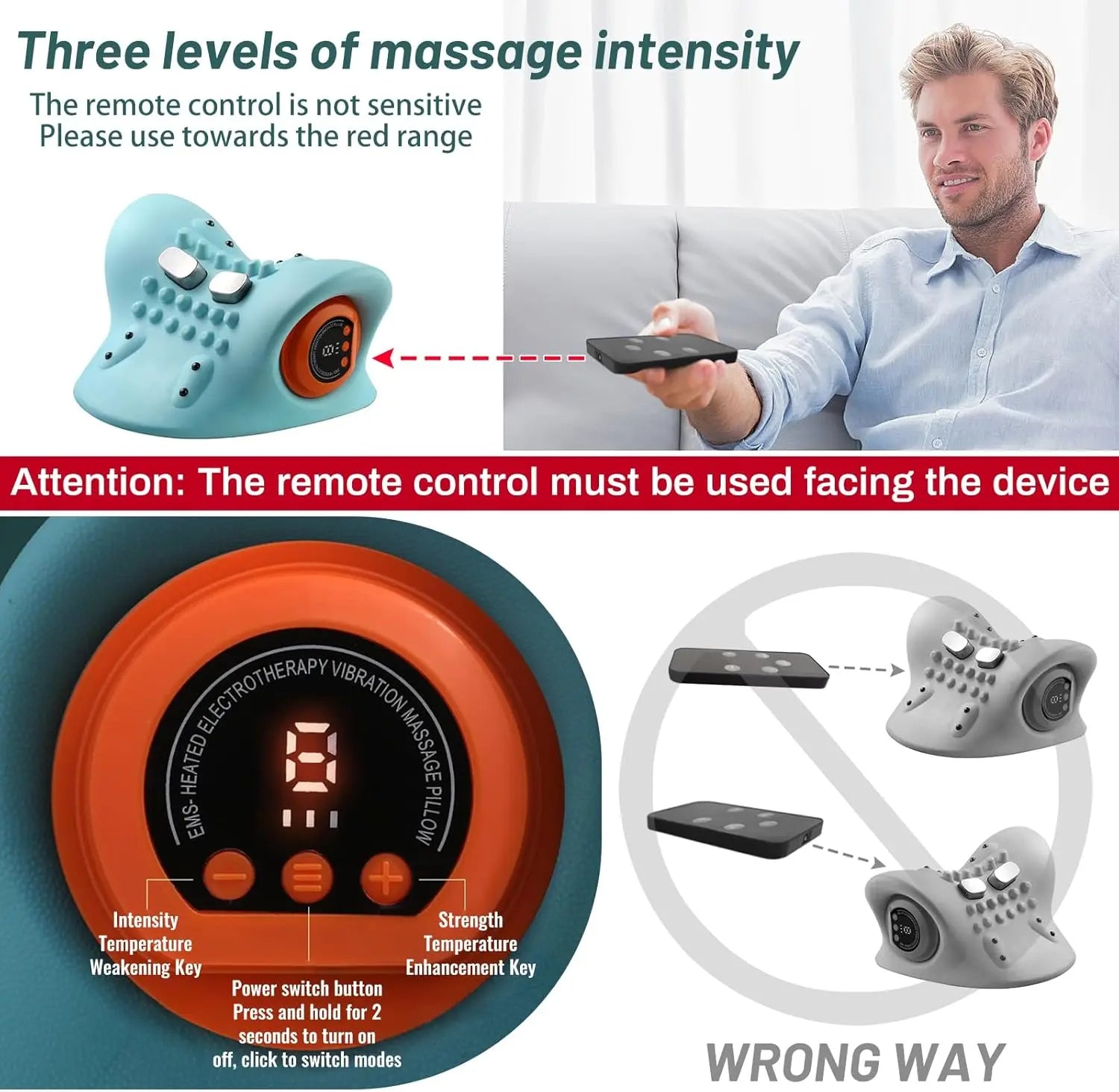 Neck Massager Pro – Advanced Deep Tissue Massage Device for Pain Relief & Relaxation