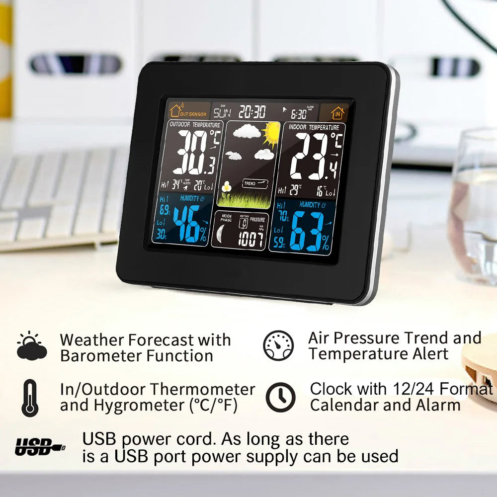 Best Personal Home Weather Station Center Wireless Indoor Outdoor Use