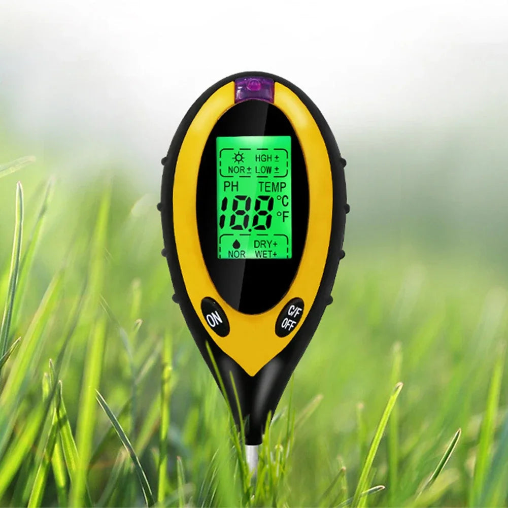 4 in 1 Soil PH Meter Tester
