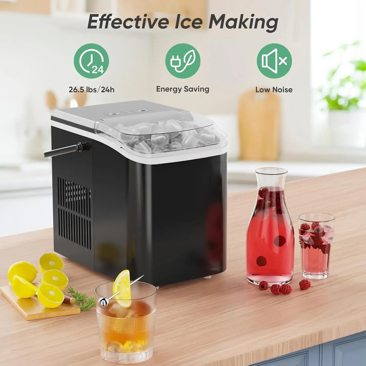 Ice Maker Machine for Benchtop Use