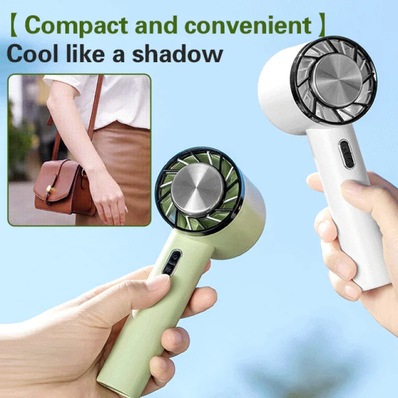 Portable Air Conditioner Cooling Fan - Compact Handheld Fan