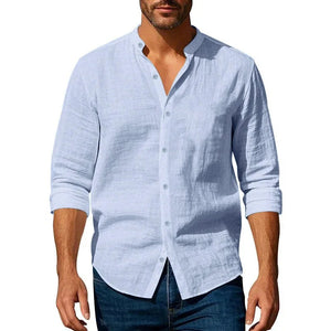 Men's Shirt – Lightweight & Breathable Casual Button-Up