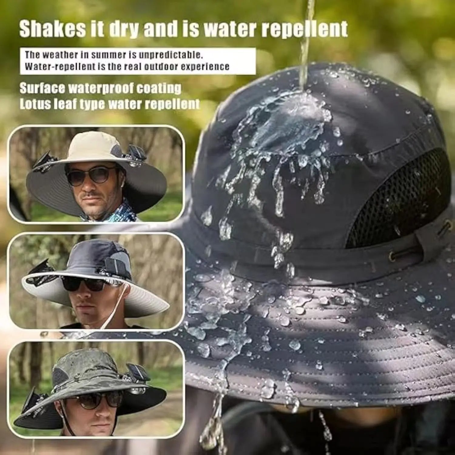 Lightweight Breathable Sun Hat for Men