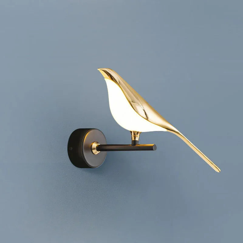 Modern Led Art Design Bird Wall Light