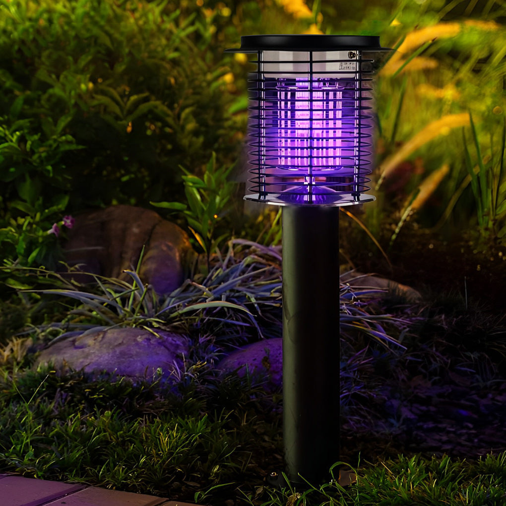 Outdoor Mosquito Killer Lamp | Solar LED Bug Zapper with Dual Charging