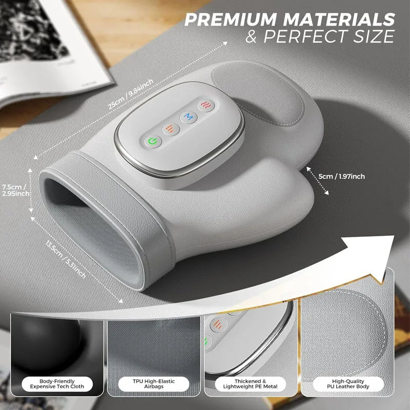 Professional Hand Massager with Heat Compression Relief
