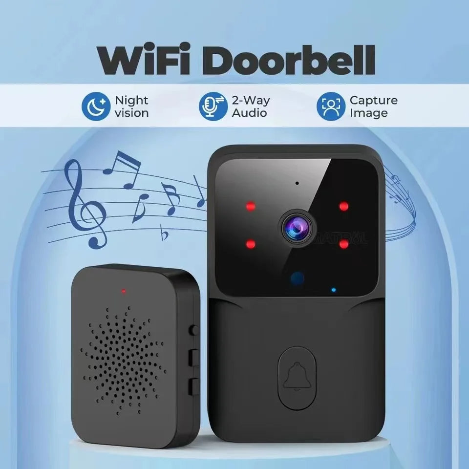 Smart Wireless Video Doorbell Camera