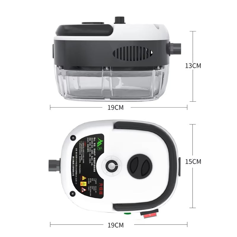 2500w Steam Cleaner With High Pressure - 6 Levels For Home And Kitchen