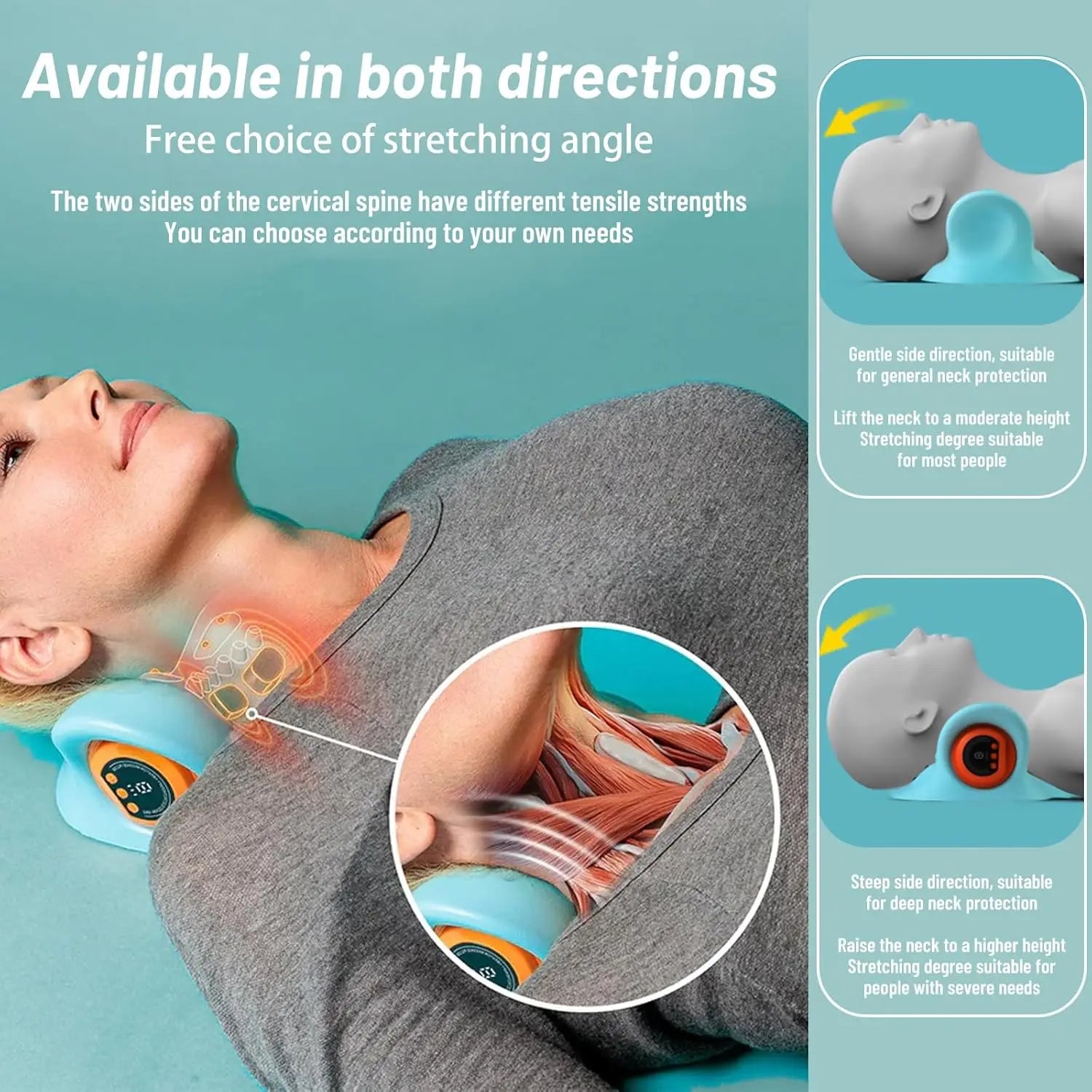 Neck Massager Pro – Advanced Deep Tissue Massage Device for Pain Relief & Relaxation