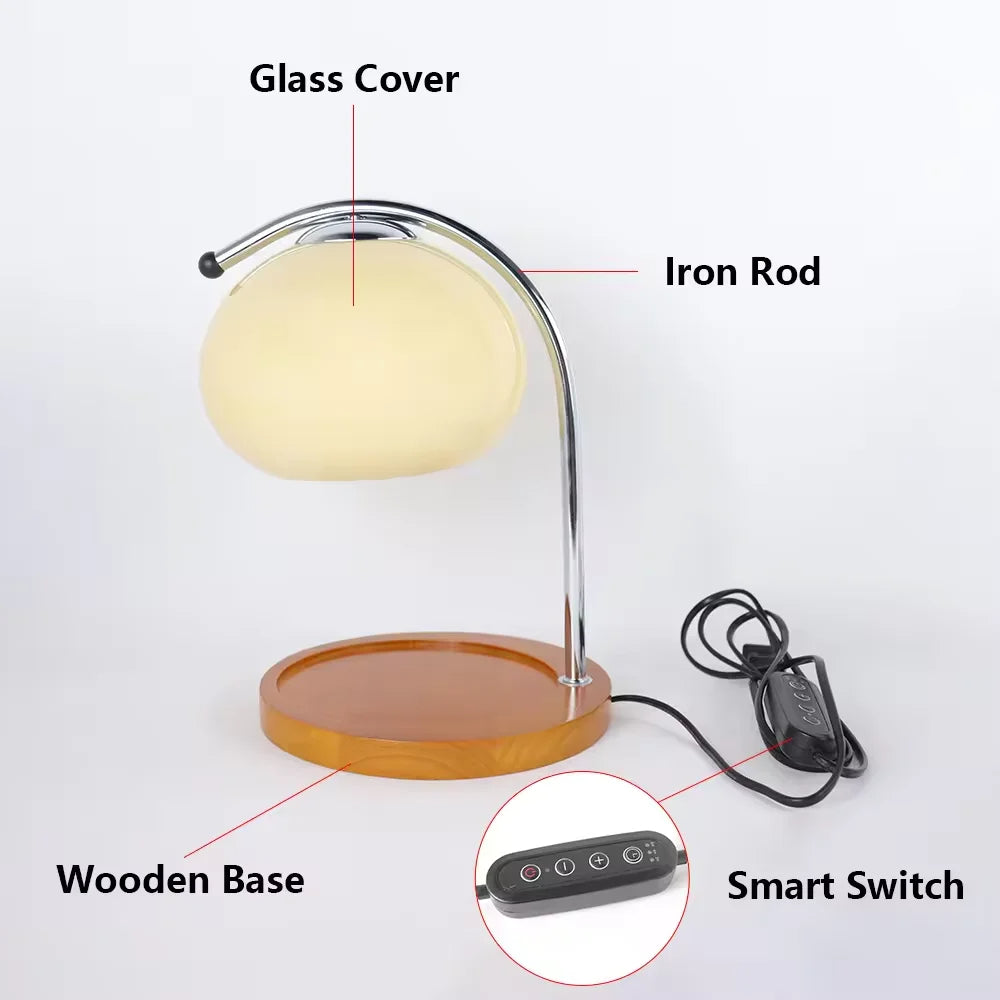 Retro Glass Candle Warmer Lamp