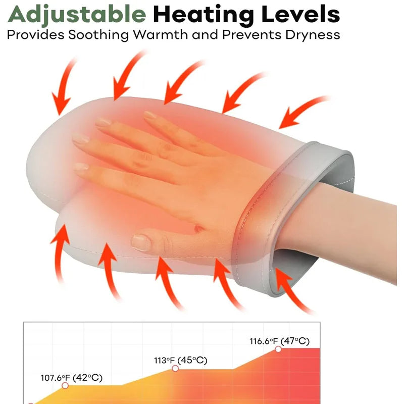 Professional Hand Massager with Heat Compression Relief