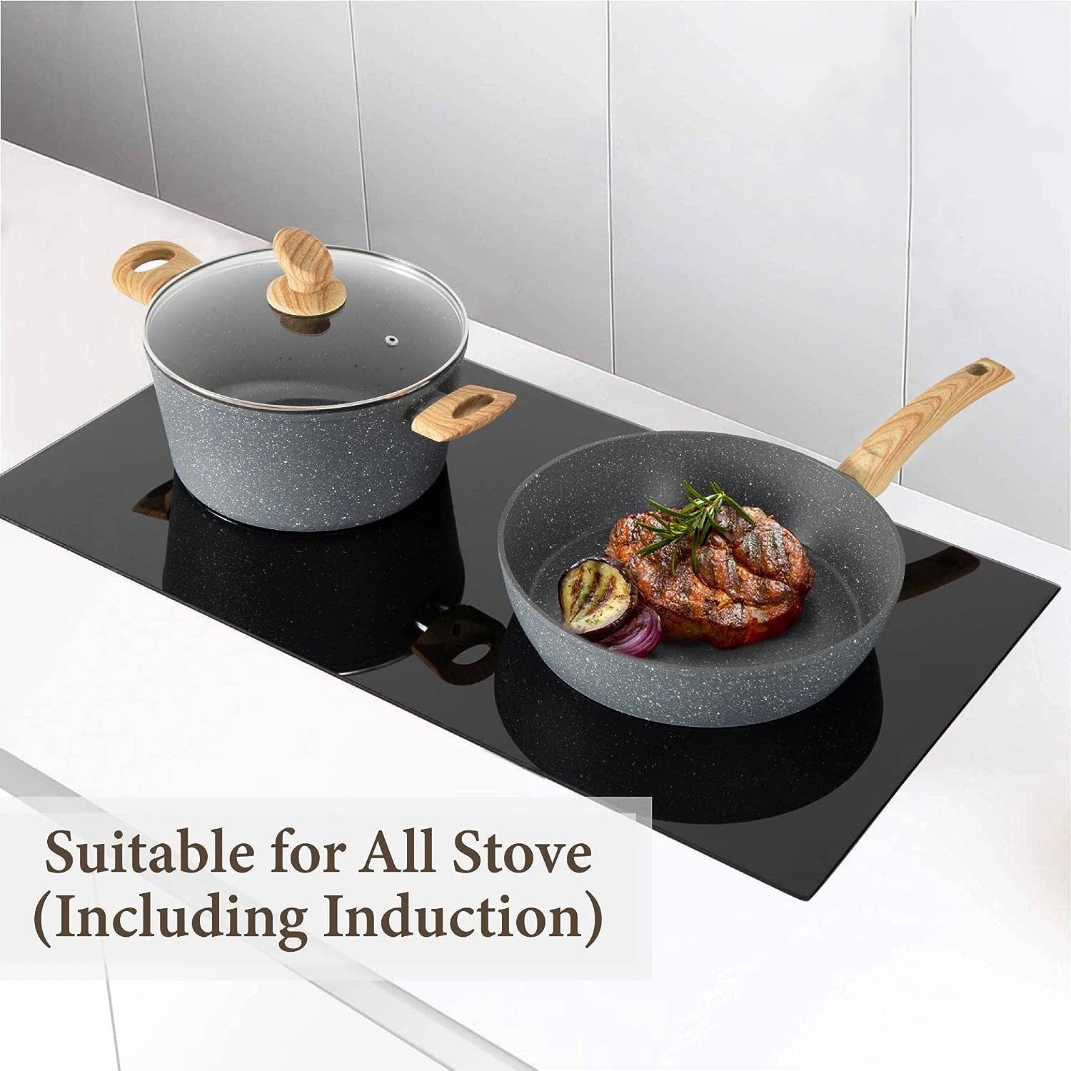 12-Piece Nonstick Cookware Set