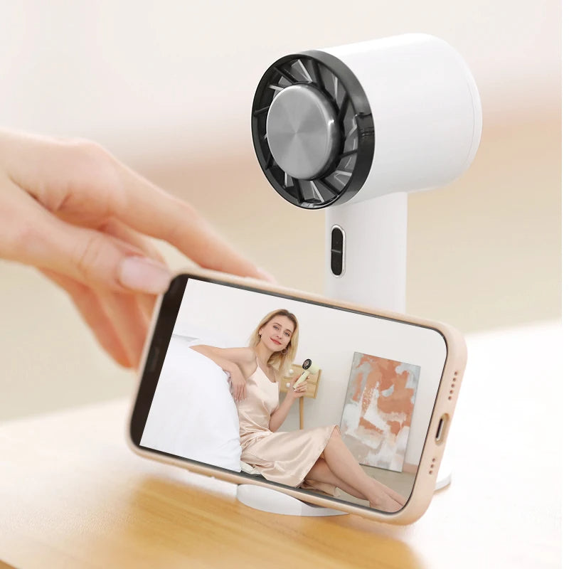 Portable Air Conditioner Cooling Fan - Compact Handheld Fan