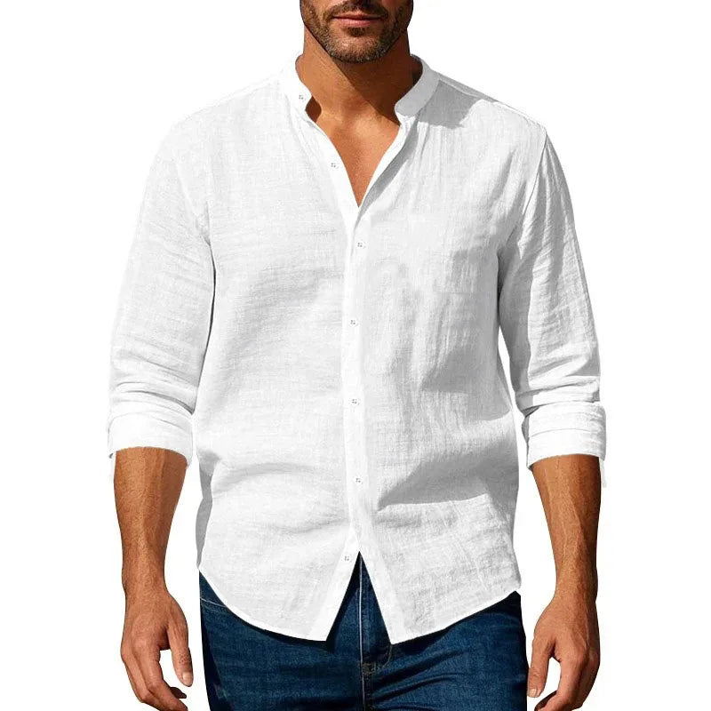 Men's Shirt – Lightweight & Breathable Casual Button-Up