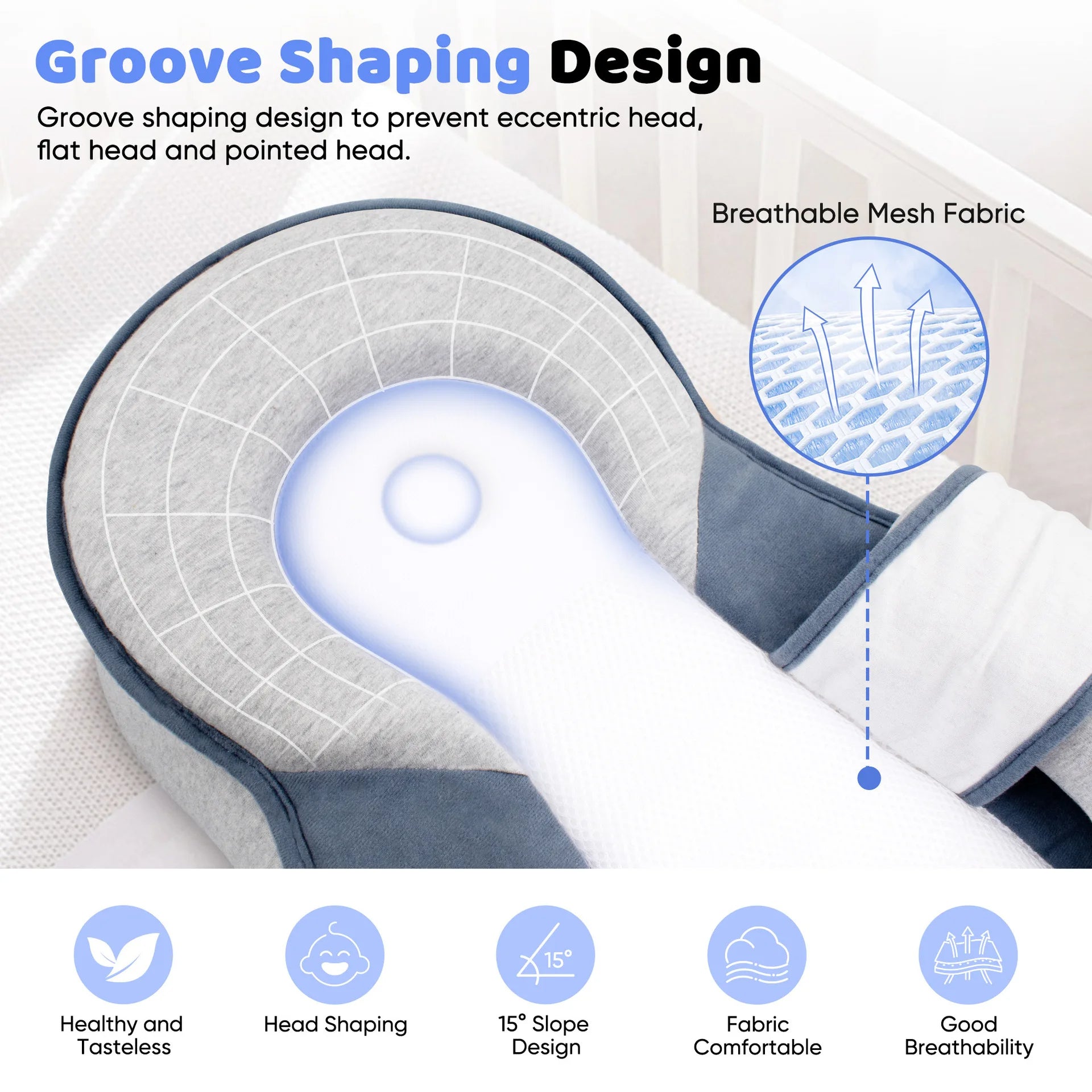 Anti-Reflux Elevated Baby Lounger