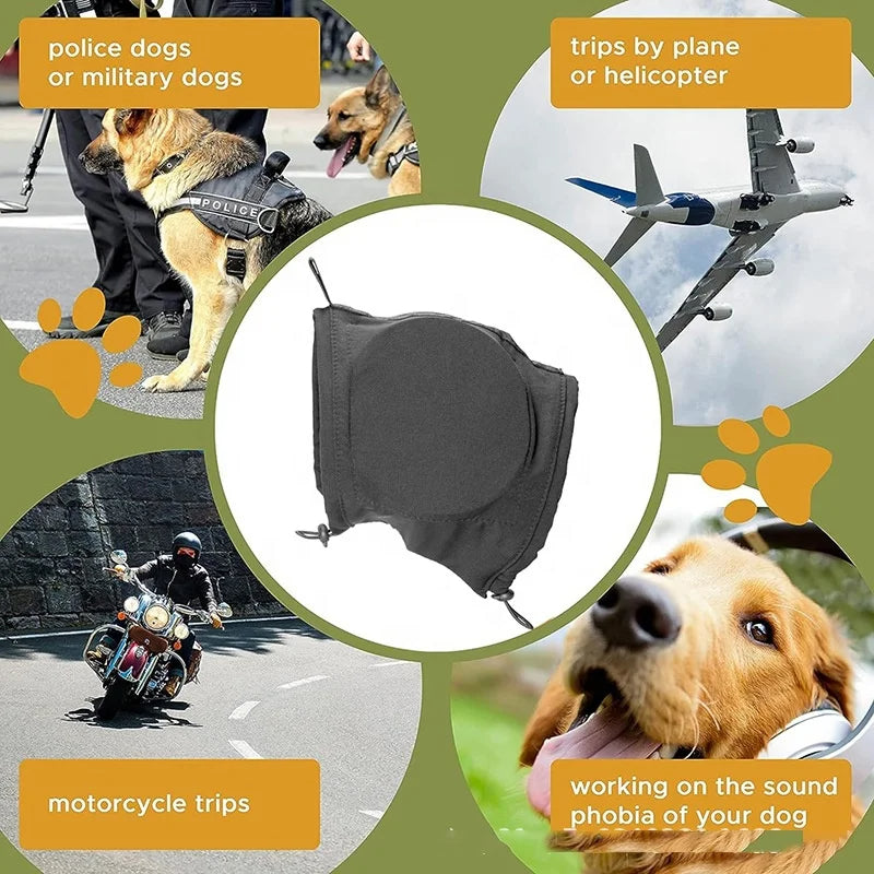 Pet Ear Protectors | Noise-Reducing Comfort Hood