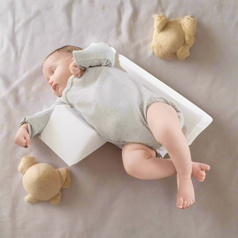 Anti-Roll Adjustable Baby Pillow for Infants - Safe and Comfortable Sleep Support