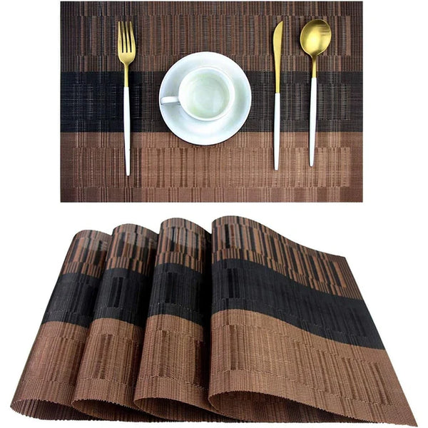 TableWove – Luxury Washable Placemats with Heat-Resistant Design for Stylish Dining