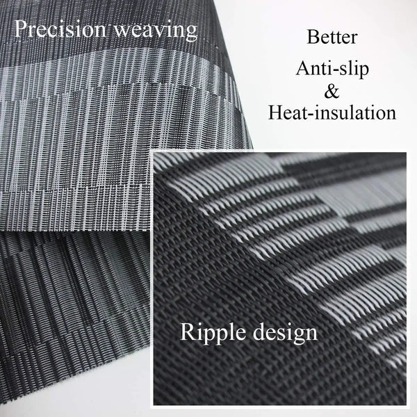 TableWove – Luxury Washable Placemats with Heat-Resistant Design for Stylish Dining