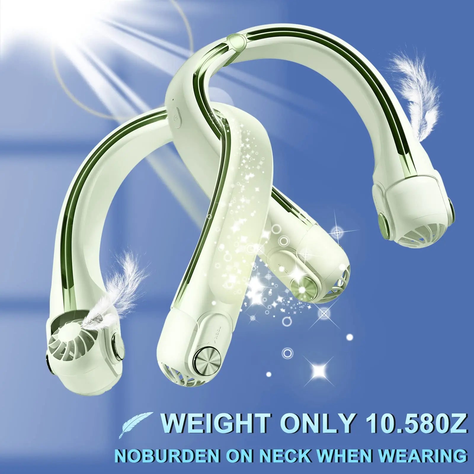 Portable Neck Fan With 45° Adjustable Wind Directions