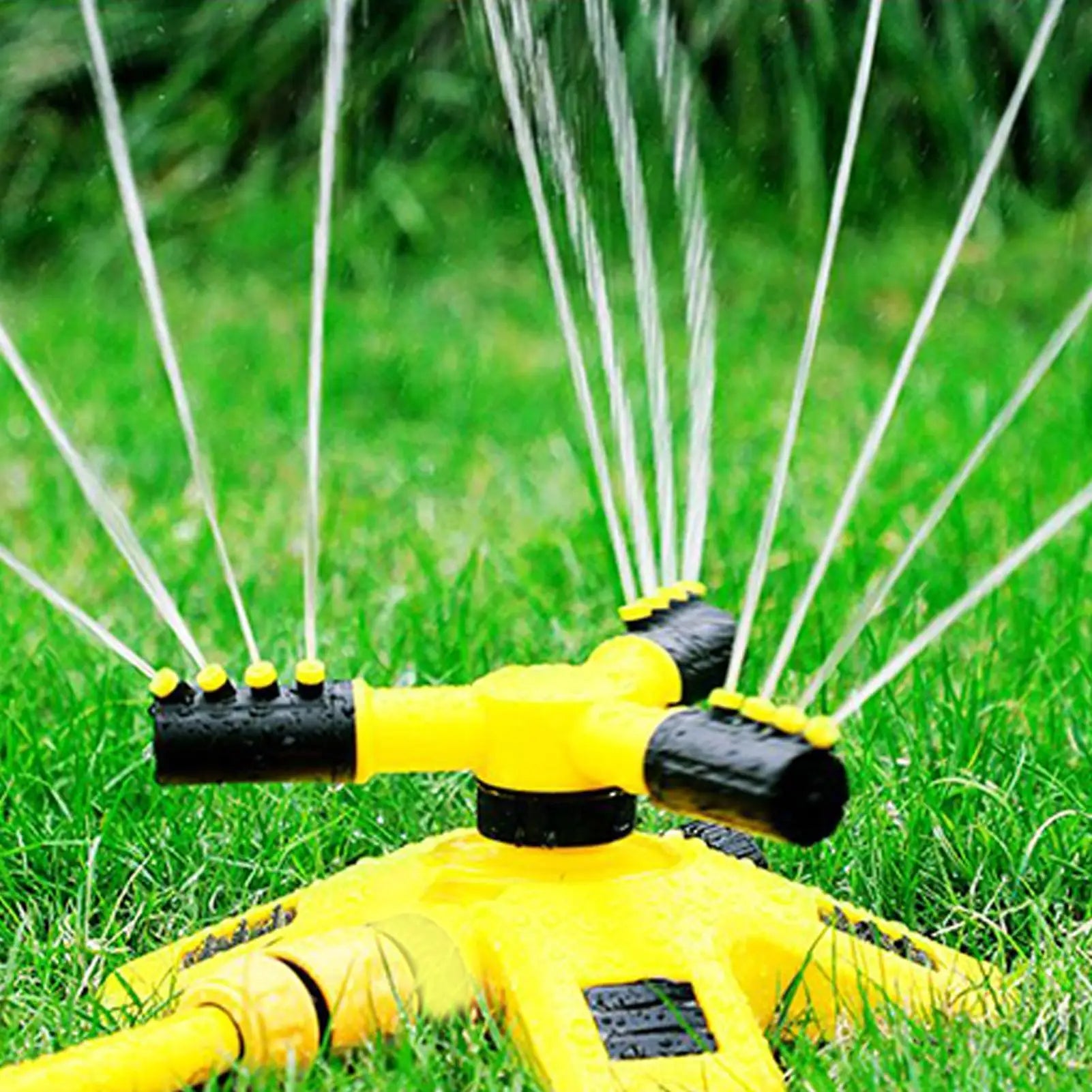 AquaFlow 360 | Rotating Lawn Sprinkler for Gardens