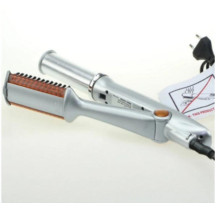Professional 2 in 1 Rotating Iron Hair Brush