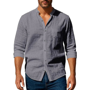 Men's Shirt – Lightweight & Breathable Casual Button-Up