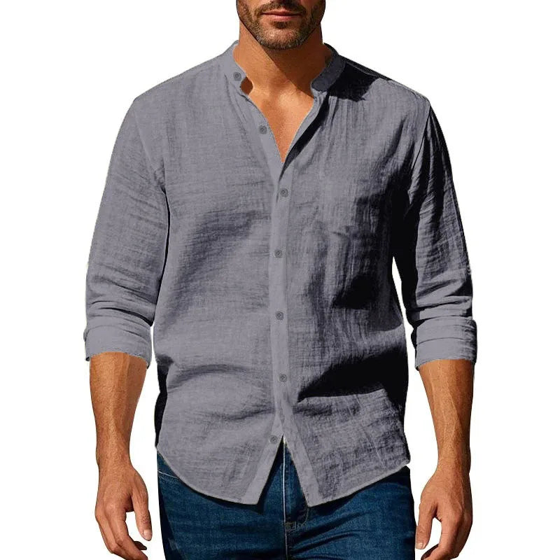Men's Shirt – Lightweight & Breathable Casual Button-Up