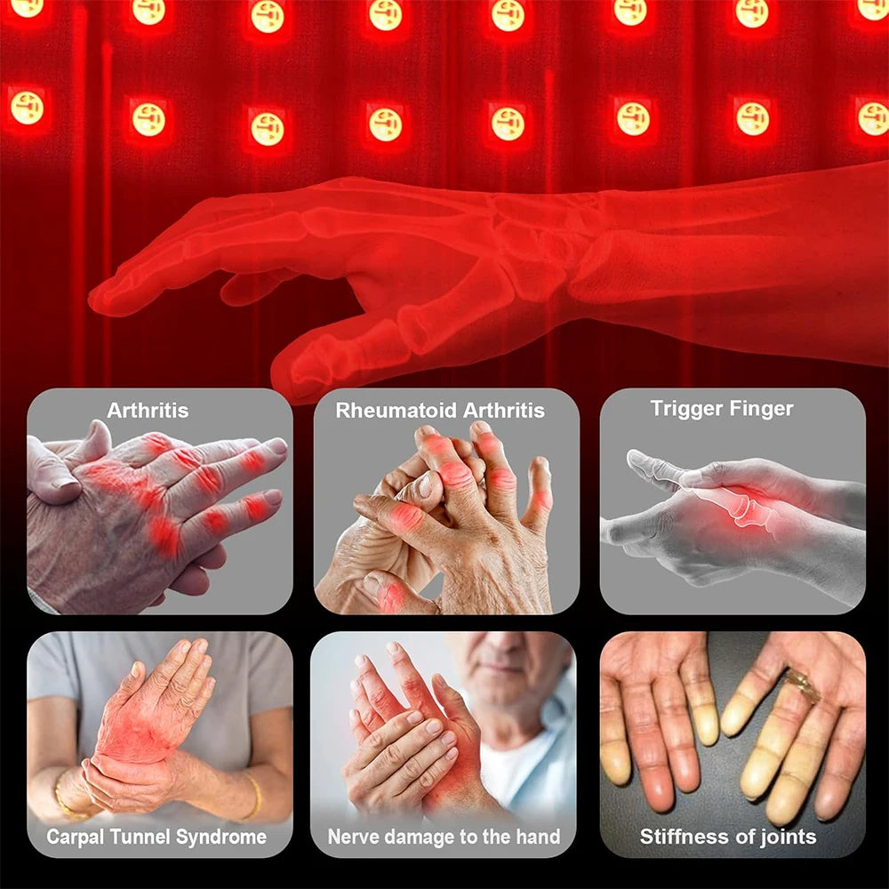 Red Light therapy for hands - Joint Pain Relief Treatement