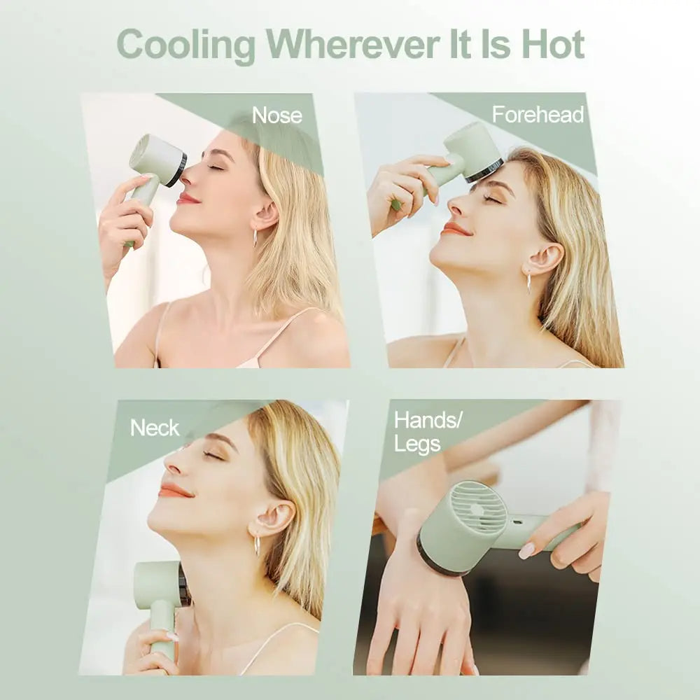 Portable Air Conditioner Cooling Fan - Compact Handheld Fan